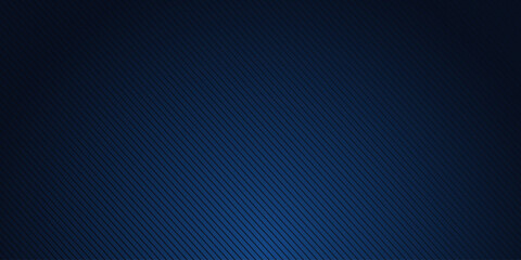 Fototapeta premium Black and blue abstract background with diagonal lines, simple vector illustration