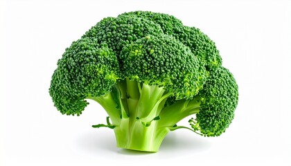 broccoli isolated on white background