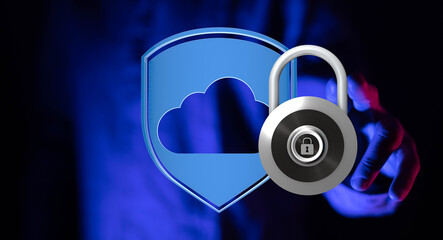 Safeguarding your cloud data with robust security measures.