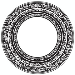 Set of Decorative Borders and Frames – Celtic Knot, Baroque Vintage, and African Tribal Geometric Designs for Invitations, Scrapbooking, and Digital Art & Illustration.