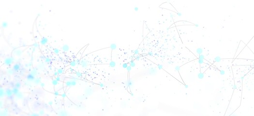 Abstract background with flowing network connections. Ideal for technology, communication, and data...
