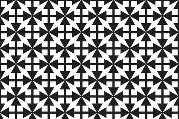 black and white seamless pattern geometric simple shape and abstract backgrounds