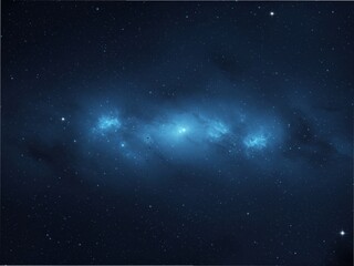 Fototapeta premium Celestial nebula cosmic dust starry night sky