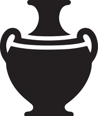 Artistic vase icon vector illustration
