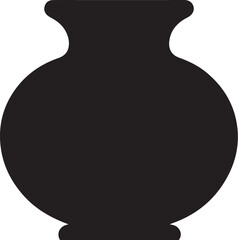 Artistic vase icon vector illustration
