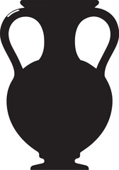 Fototapeta premium Artistic vase icon vector illustration