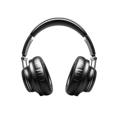 Premium leather headphones deliver immersive audio in sleek style with a on transparent background