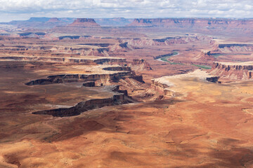 View from Canyonlands National Park, Moab, Utah, USA
