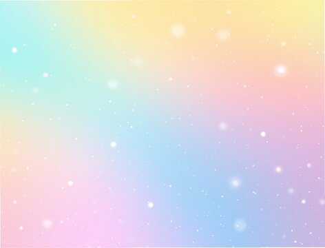 Pastel rainbow gradient with subtle luminosity