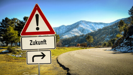 Signposts the direct way to Future