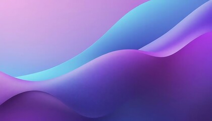 Abstract luminous background featuring gentle waves of soft pink, blue and purple gradients.