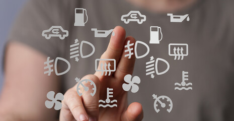Learn to identify and understand common car dashboard warning lights.  Avoid costly repairs!