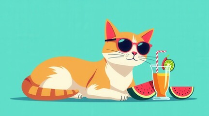 Cool Cat Summer Vibes