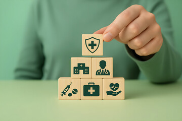 Understanding health insurance coverage options and benefits for medical expenses planning Concept 