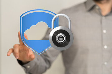 Safeguard your cloud data with robust security.  Encryption and access control.