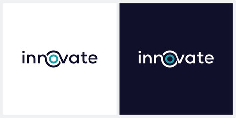 innovate logo design vector template