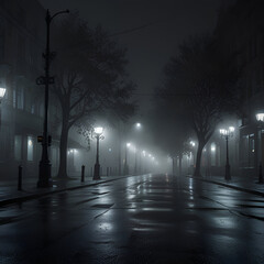 street in the night