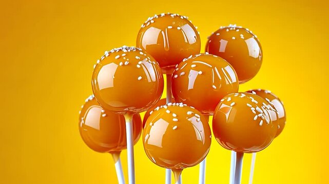 Delicious Caramel Cake Pops: A Sweet Delight