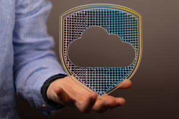 Safeguarding your cloud data with robust security measures.  Protect sensitive information.