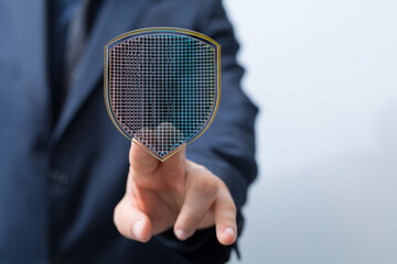 Cybersecurity, data privacy, online safety, network protection, secure technology, digital...