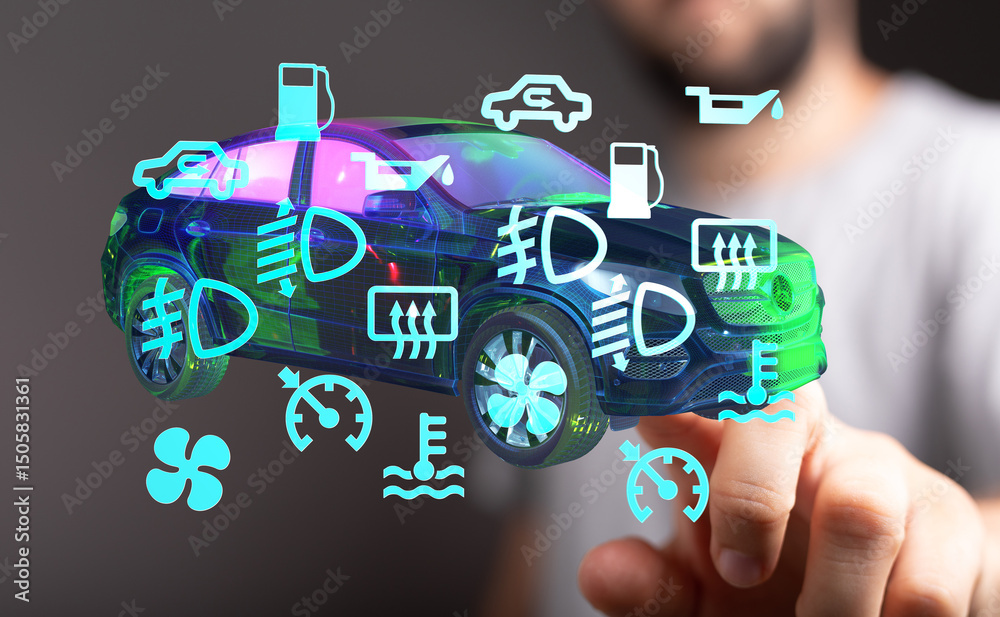 Poster understanding your car's dashboard warning lights is crucial for safety and maintenance. learn the m