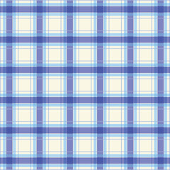 Multicolored vintage autumn plaid pattern - seamless tartan check fabric design for textile, fashion and digital backgrounds

