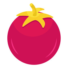 Modern design icon of tomato 