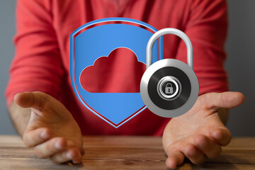 Ensuring your cloud data is protected with robust security measures.  Safe and reliable.