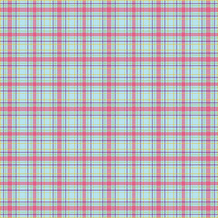 Multicolored vintage autumn plaid pattern - seamless tartan check fabric design for textile, fashion and digital backgrounds
