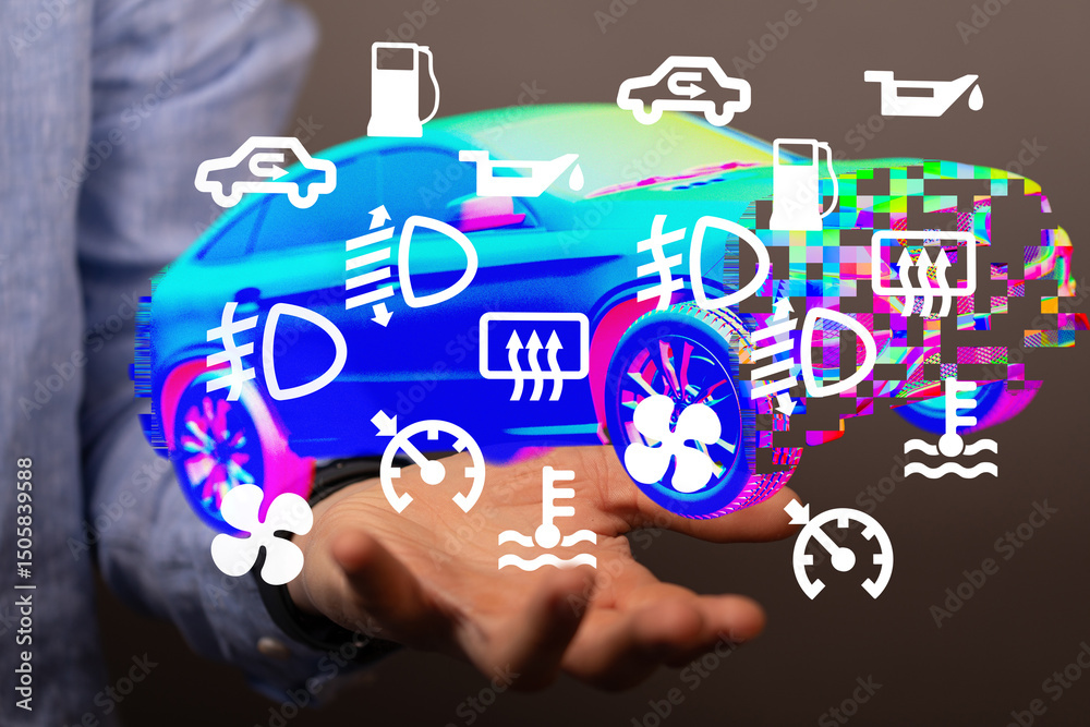 Aufkleber Understand your car's dashboard warning lights.  Learn meanings and how to react.
