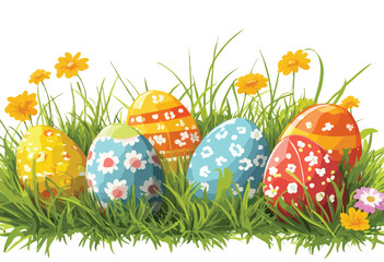 vector art of Easter egg