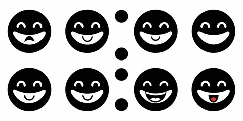 Delicious yummy face emoji smile icon