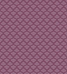 Seamless Dark Floral Geometric Pattern – Elegant Red Vintage Tile Background