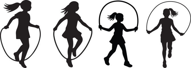 Girl Jumping Rope icon © mdsabbir