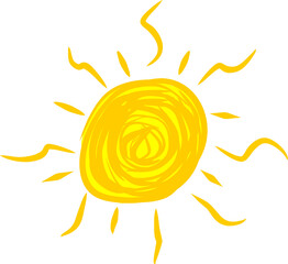 sun vector illustration