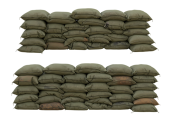 Military Sandbags: Protective Barrier, Fortification, Defense, Security