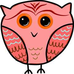 pink owl