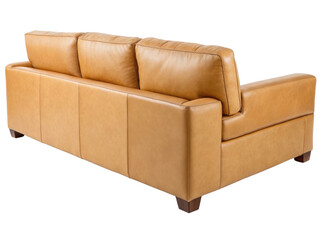 Luxurious leather sectional sofa offers comfort and style for any living space