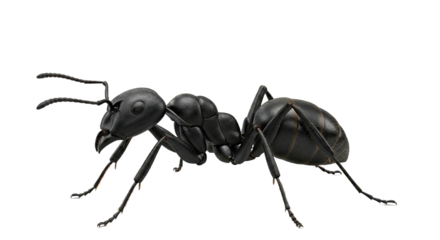 An elegant deer is captured mid-leap in this graceful wildlife illustration. PNG file with a transparent white background for versatile design use.