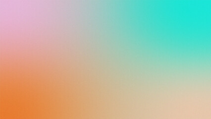 Colorful gradient blend of orange pink and teal creating a beautiful textured design