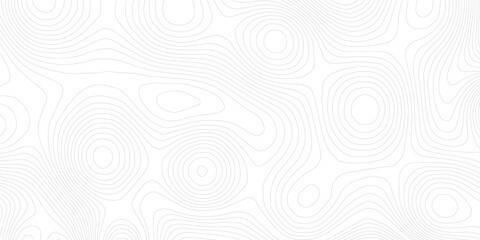 Abstract black and white topographic contours lines of mountains. Topography map art curve drawing. vector illustration. wave Line topography map contour background, background.