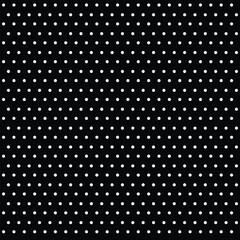 White polka dot on black background. seamless white polka dot pattern on pink background eps10