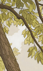 autumn leaves background