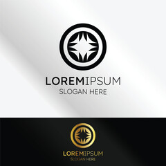 Elegant Geometric Star Logo for Branding