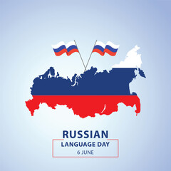 Obraz premium RUSSIAN LANGUAGE DAY