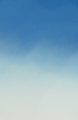 Ethereal Vintage Sky in Gentle Blue Tones