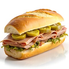 Cuban Sandwich with Pickles Photo
