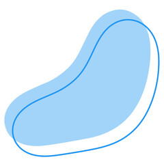 Simple Abstract Blob Shape