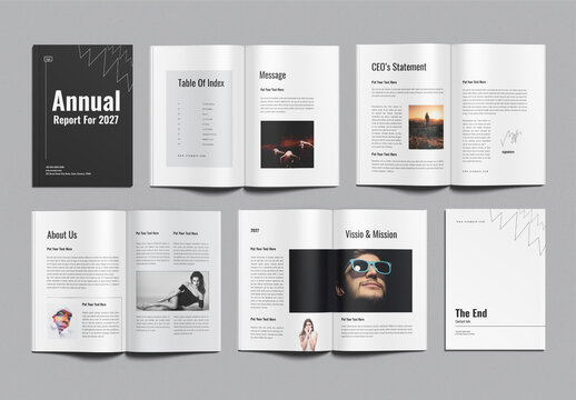 Annual Report Template