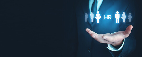 HR. Human resources concept. Business